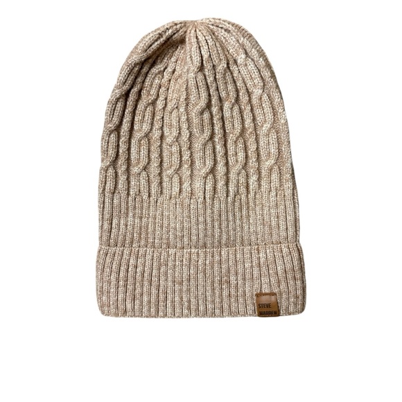 Steve Madden Accessories - Steve Madden One Size Light Pink Knit Women's Beanie‎
